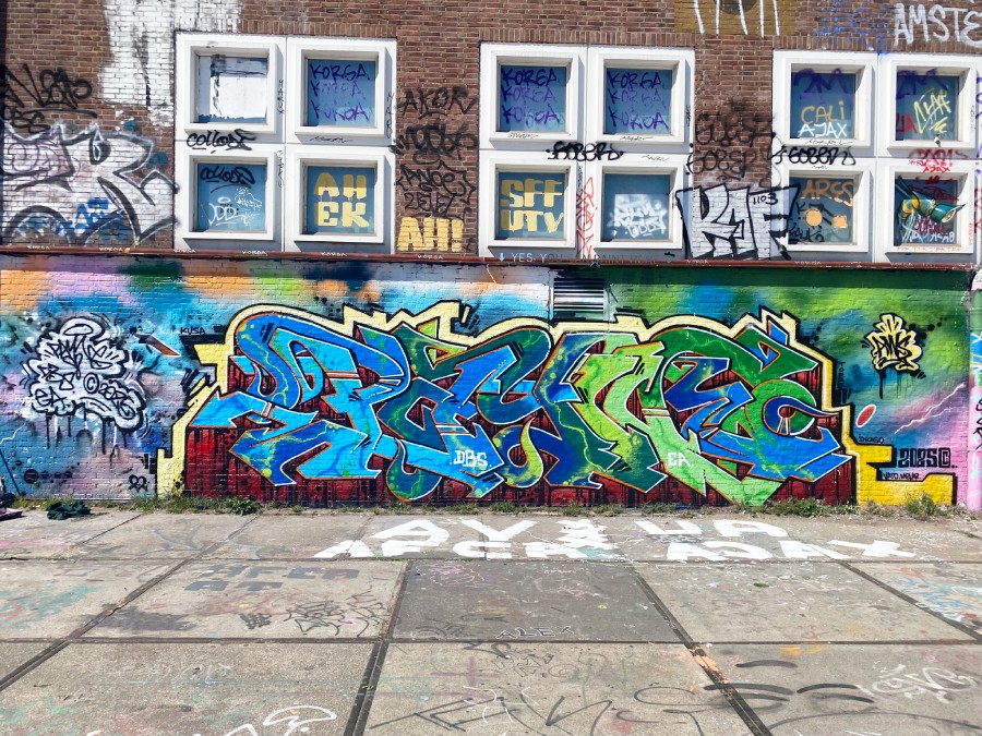payne, ndsm, graffiti, amsterdam